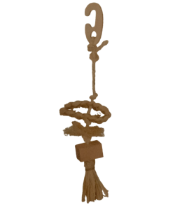 Adventure Bound Natural Play Dangly Parrot Toy